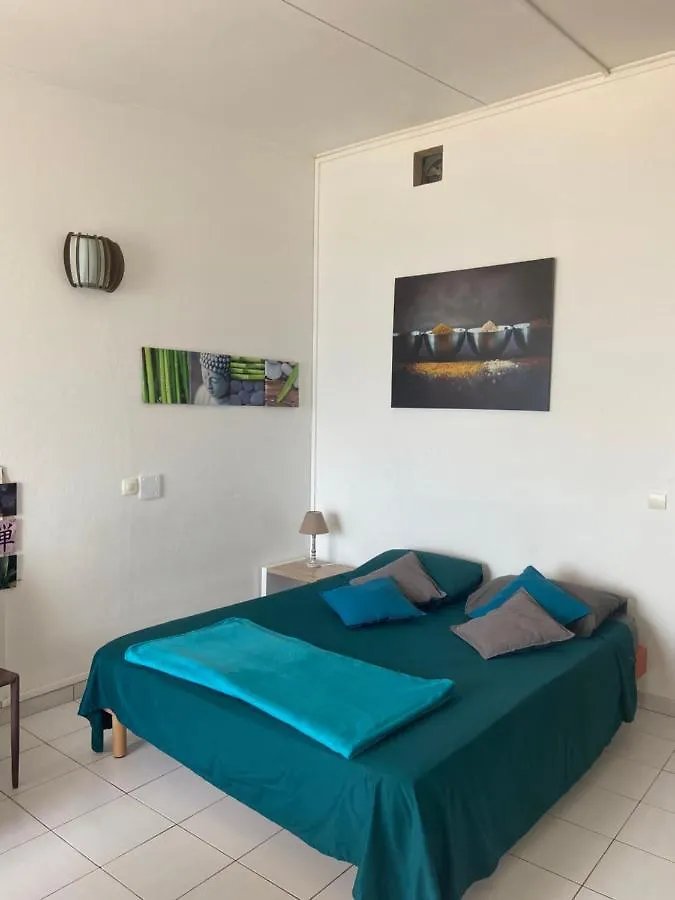 Appartement STUDIO 3 ILETS PIEDS DANS L EAU et PISCINE Les Trois-Ilets